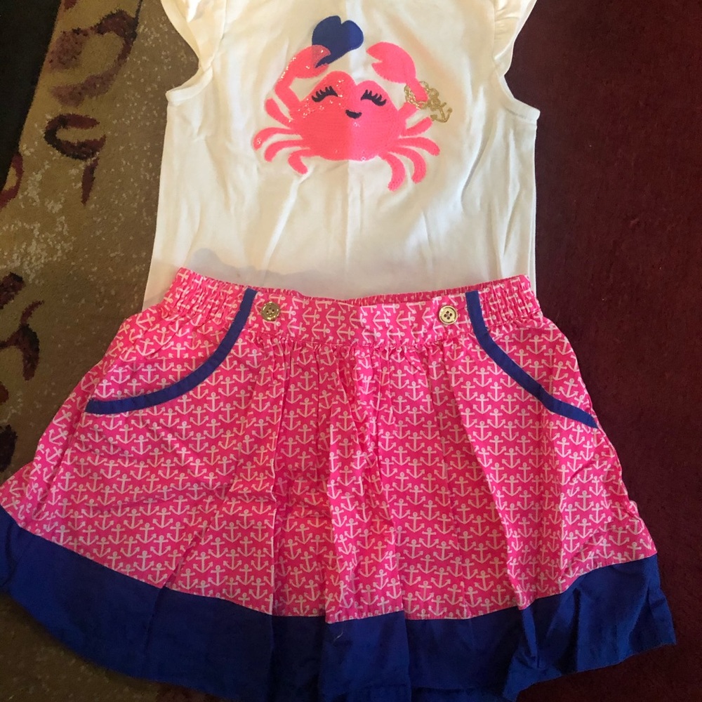 Gymboree 2 pc. Skort outfit.